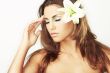 beautiful girl with flowers
