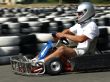 go kart in action