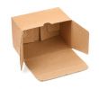 open cardboard box