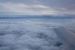 view from plane window
