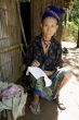 Old Hmong woman in Laos