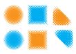 halftone shape