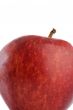 Red delicious apple with reflection