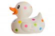 Speckled plastic duck