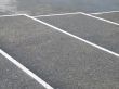 abstract asphalt steps
