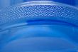 Blue plastic bottle