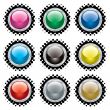 halftone bevel button