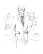 Businessman in the city