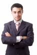 smiling young businessman