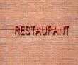 restaurant sign