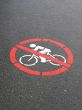 no cycling sign
