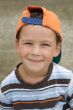 Beautiful boy with cap smiling