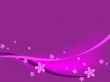 Purple Flowers & Ribbons