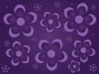 Purple Flowers Background