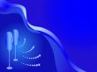 Blue background