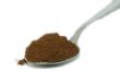 Spoon with coffee