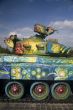 Close-up of tanks