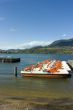 Catamarans on Caldonazzo lake