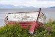 beached boat