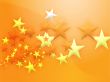 Flying stars illustration