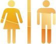 Toilet symbol illustration