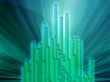 3d columns illustration