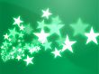 Flying stars illustration
