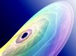 Wavy glowing colors
