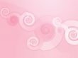 Abstract swirly floral grunge illustration
