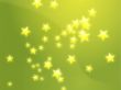 Flying stars illustration