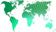 Map of the world illustration