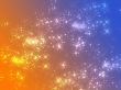 Sparks of floating light illustration