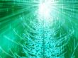 Sparkly christmas tree illustration