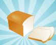Sliced bread illustration