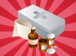 First aid kit illustration