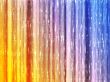 Streaks of multicolored light