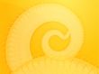 Swirling spiral fronds abstract