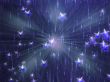 Flying stars illustration