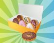 Box of donuts illustration