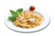 Pasta with crab