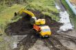 dredge and dumper truck