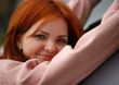 Girl with red hair