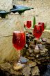 Red wine fountain