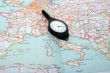 curvimeter on the map