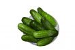 Cucumbers on a plate.