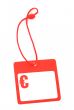 tag with Euro symbol