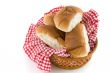 Bread rolls in a basket