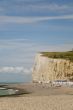 Chalk cliffs in Normandy