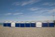 Blue white beach houses