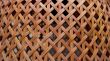wattled basket
